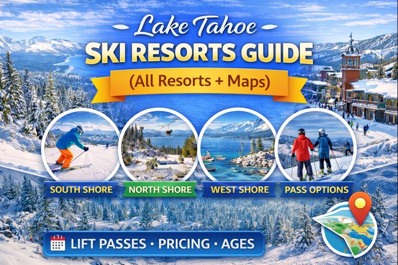 Lake Tahoe ski resorts comparison for Heavenly, Northstar, Kirkwood, Palisades, Sierra and independent mountains