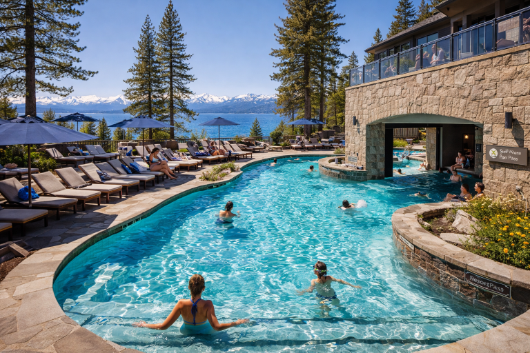 Luxury Tahoe Resort Opens Its Pool to the Public for the First Time