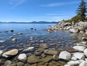 Sand Harbor shoreline